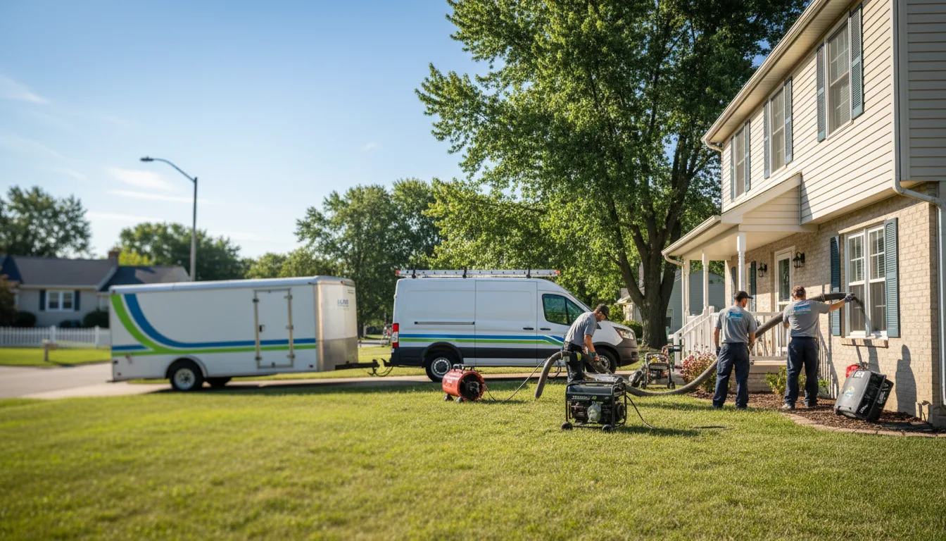 Flooded Basement Restoration And Cleanup With Repair in Harriet, AR near me